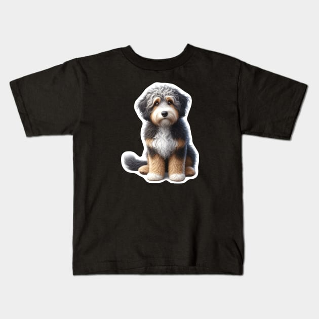 Aussiedoodle Kids T-Shirt by millersye